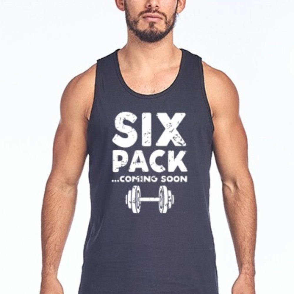 Black Tank Top Six Pack Coming Soon.......